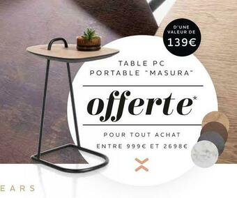 Table pc portable “masura”