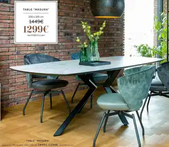Xooon Table “ masura” offre
