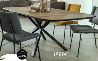 Xooon Table “freno” offre