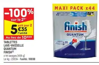 TABLETTES LAVE-VAISSELLE QUANTUM