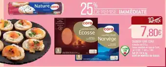 Match SAUMON FUMÉ CORA offre