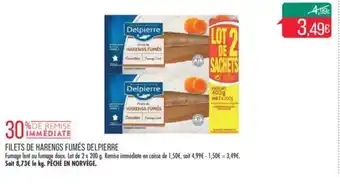 Match FILETS DE HARENGS FUMÉS DELPIERRE offre