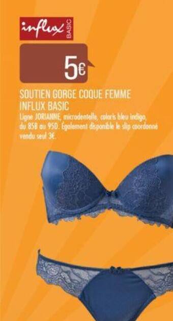 Soutien gorge marque discount influx