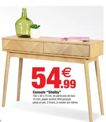 Bazarland Console "Shelby" offre