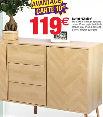 Bazarland Buffet "Shelby" offre