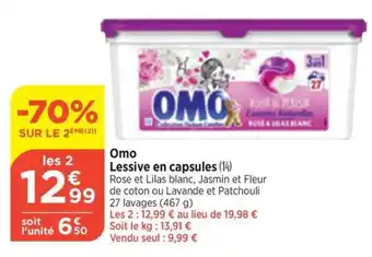 Maximarché Lessive en capsules (14) offre