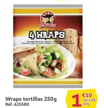 Wraps tortillas 250g