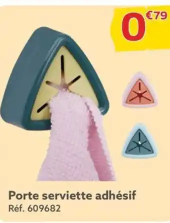 Gifi Porte serviette adhésif Réf. 609682 offre