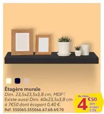 Gifi Étagère murale offre