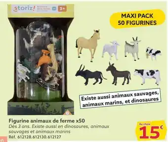 Gifi Figurine animaux de ferme x50 offre