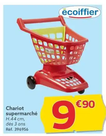 Chariot supermarché H.44 cm, dès 3 ans Réf. 396956