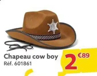 Gifi Chapeau cow boy Réf. 601861 offre
