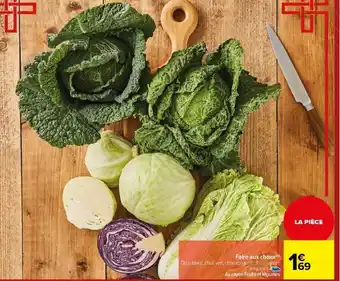 Carrefour Market Foire aux choux offre