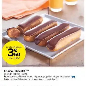 Carrefour Market Eclair au chocolat offre