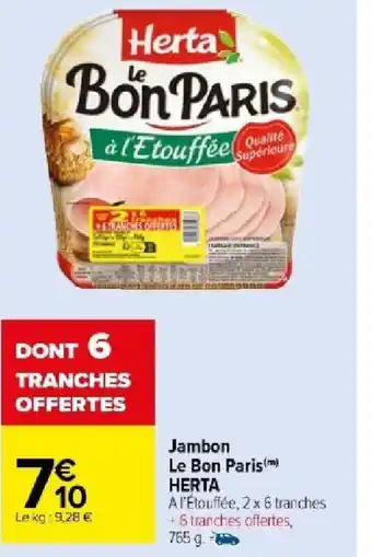 Jambon Le Bon Paris