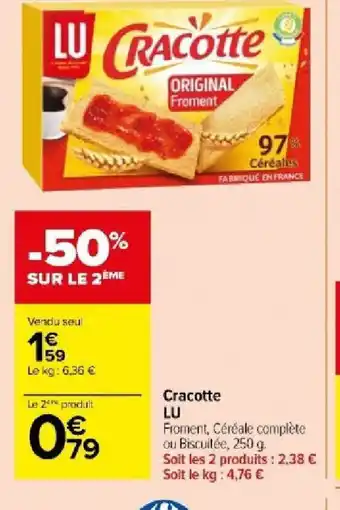 Carrefour Market Cracotte LU offre