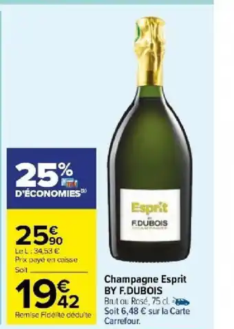 Carrefour Market Champagne Esprit offre