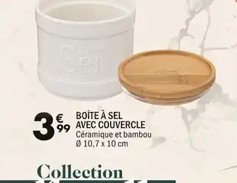 La Foir'Fouille BOÎTE À SEL AVEC COUVERCLE offre