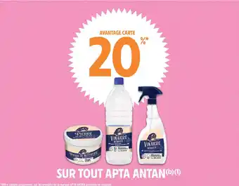 Intermarché SUR TOUT APTA ANTAN(¹)(¹) offre