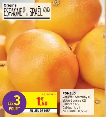Intermarché POMELO offre