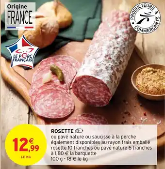 Intermarché ROSETTE offre