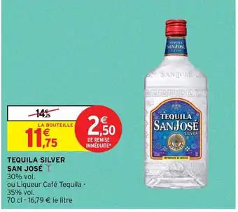 TEQUILA SILVER SAN JOSÉ