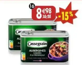 Maximo Lot de 2 boîtes 1/2. d'aubergines cuisinées à la Provençale offre