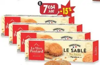 Maximo Lot de 4 paquets. de galettes sablées pur beurre offre