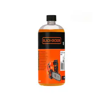 Huile écologique bio pour tronçonneuse BLACK et DECKER - 1 L - 84450
