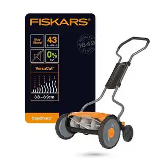 Bricorama Tondeuse à gazon manuelle FISKARS StaySharp Plus offre