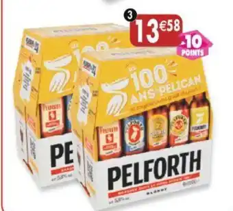 Maximo Lot de 2 packs de 6 bouteilles de Pelforth blonde 5,8° offre