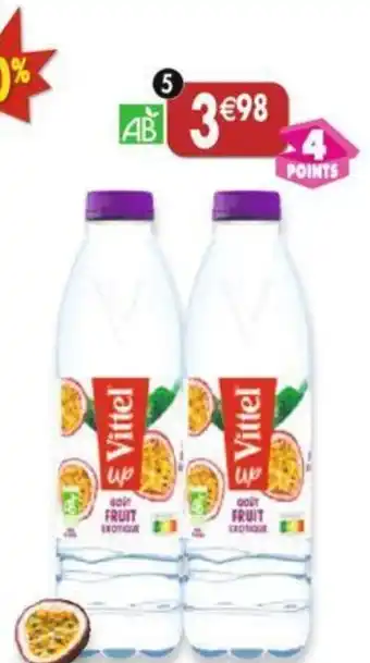 Maximo Lot de 2 bouteilles de Vittel Up goût fruit exotique offre