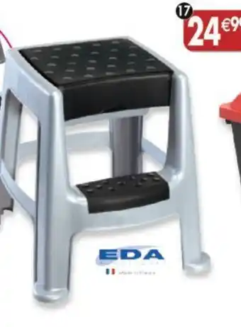 Maximo Escabeau à plans fixes avec coffret de rangement offre