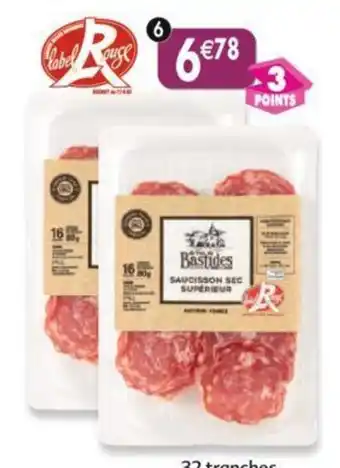 Maximo Lot de 2 barquettes de saucisson sec supérieur haché fin offre