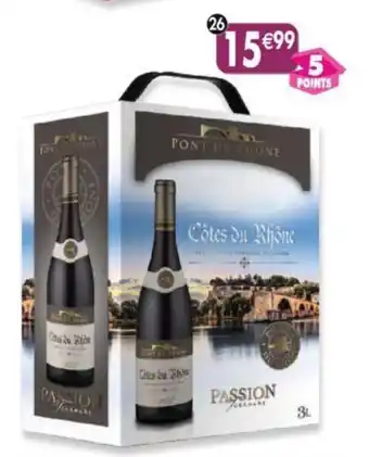 Maximo Côtes du Rhône rouge. Pont du Rhône offre