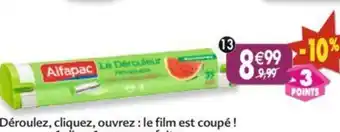 Maximo Dérouleur avec film alimentaire étirable offre