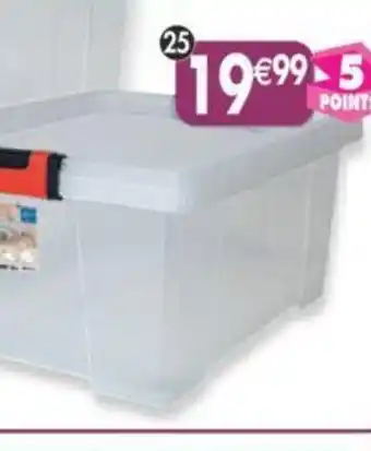 Maximo Boîte de rangement avec couvercle "Clipstock" offre