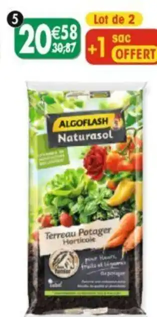 Maximo Lot de 2 sacs de terreau. potager horticole offre