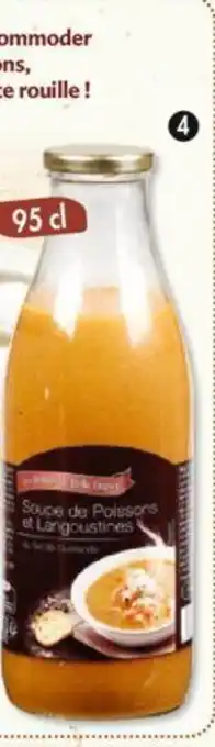 Maximo Soupe de poissons et langoustines offre