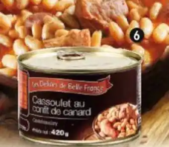Cassoulet de Castelnaudary au confit de canard Les Délices de Belle France - 420g