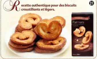 Maximo Palmiers feuilletés offre