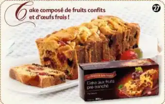 Maximo Cake aux fruits pur beurre Cerises de Provence-pré-tranché Les Délices de Belle France - 300g offre