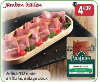 Maximo Jambon Italien. 10 mois d'affinage offre
