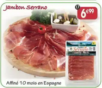 Maximo Jambon Serrano. 10 mois d'affinage offre