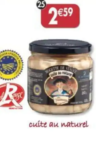 Maximo Mogette de Vendée. cuite au naturel IGP offre