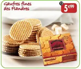 Maximo Gaufres fines des Flandres Biscuiterie Bourdon offre