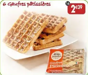 Maximo 6 Gaufres pâtissières offre