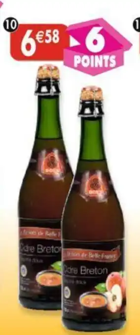 Maximo Lot de 2 bouteilles de cidre. Breton bouché doux 2° IGP offre