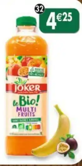 Maximo Jus multifruits sans sucres ajoutés offre