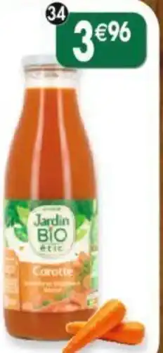 Maximo Jus de carotte Jardin Bio' - 75cl offre